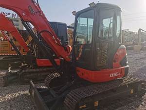 รถขุดขนาดเล็ก Kubota KX155-5 มือสองขายส่งอย่างเป็นทางการ น้ำหนัก 5 ตัน แรงบิดสูง พร้อมอุปกรณ์เสริมแบบนิ้วโป้ง ได้รับมาตรฐาน CE - Product Image 4