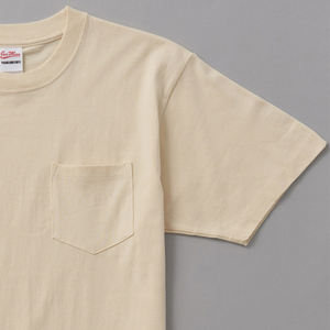 Ropa informal para hombre Camisetas de bolsillo en blanco a granel Marca personalizada Ready Ropa de calle de algodón pesado 100% Tela de punto - Product Image 5