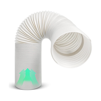Accessoires de climatiseur mobile Tuyau d'échappement de chaleur télescopique Tuyau en fil d'acier PP épaissi pour la climatisation de ventilation