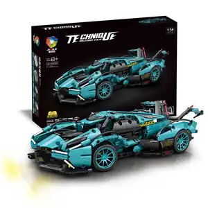 1:14 V12 Model Auto Set 1148 Pcs Techniek Bouwstenen Raceauto Educatieve Bakstenen Sportwagen Voor Volwassenen