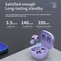 Écouteurs sans fil TWS intra-auriculaires Bluetooth de haute qualité pour appels HD et musique HiFi, petits écouteurs de sommeil, vente en gros d'usine