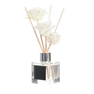 Reed diffuser set home fragrance reed diffuser with rattan sticks