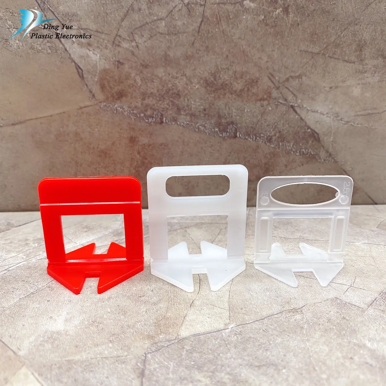 Ding Yue cheep tile leveler locator spacers adjuster tool max system on uneven floor hole positioner