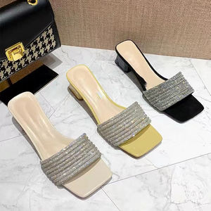 Scarpe da donna con corda a tubo di strass di cristallo di diamante decorazione Bling Bling per la produzione di scarpe - Product Image 5