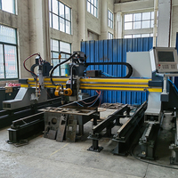 Machine de découpe plasma CNC à portique pour biseautage, servo, coupes multi-angles, haute précision, multi-tensions, garantie 1 an