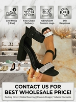 Nouvelle Collection 2026 – Sandales d'été sexy pour femme avec strass, bride cheville, bout carré et talon épais – Idéales pour fêtes et mariages – Grandes Tailles