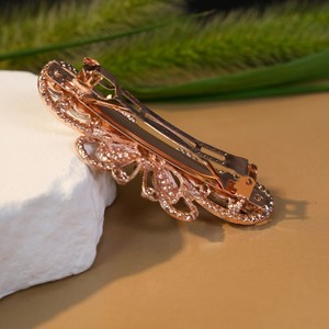 Korean Butterfly Alloy Crystal Fashion Hair <b>Clip</b> Adult Large <b>Spring</b> <b>Clip</b> Women Hair Decoration Prom Daily Use Wholesale - Product Image 6
