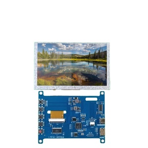 หน้าจอ LCD แบบสัมผัสขนาด 4.3 นิ้ว IPS HD พร้อมไฟแบ็คไลท์ LED สีขาว สำหรับบอร์ดควบคุม DIY แชสซี หน้าจอเสริม - Product Image 1