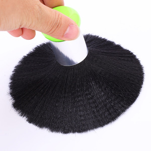 แปรงหวีผมวานเม่ย ขนแปรงกลม สีม่วงและสีเขียว สำหรับใช้ในร้านเสริมสวย - Product Image 4