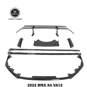 2022 WRX S4 वीबी OEM एसटीआई-P शैली कार्बन फाइबर एयरो किट बिगाड़ने के लिए Subaru WRX S4 VA12 JDM भागों