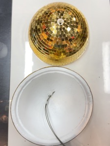 Boules à facettes disco de 15 cm pour fête, décoration suspendue intérieure, anneau décoratif, effet lumineux de danse <span class=keywords><strong>DJ</strong></span>, décoration de vitrines - Product Image 4