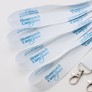 Corporate Gift Custom Heat Transfer Polyester Staff ID Badge Lanyard Nurse Lanyard - Product Image 3