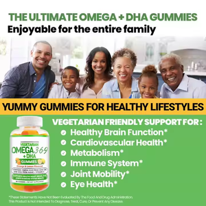 Nhà Máy Giá trước khi sinh vitamin cho người lớn và trẻ em chức năng miễn dịch hỗ trợ Gummy Kẹo với DHA Axit <span class=keywords><strong>Folic</strong></span> Omega 3 6 9 - Product Image 6