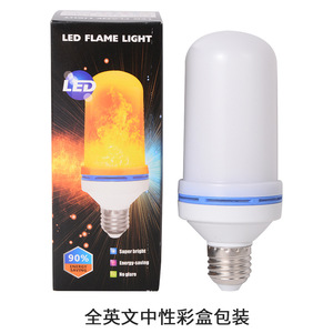 Lámpara de llama simulada E26 Ac 85-265V, bombilla LED para decoración del hogar, hotel, karaoke - Product Image 5