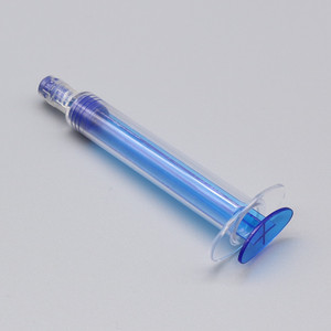 Toptan 1ml 3ml 5ml 10ml şeffaf plastik yağ kozmetik ambalaj için Luer kilidi ile önceden doldurulmuş şırınga - Product Image 3