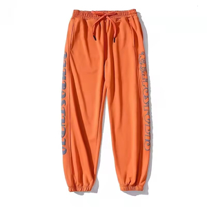 Chất Lượng Cao Đô Thị Tùy Chỉnh Chàng Trai Người Đàn Ông Giản Dị In Mùa Đông Màu Đen Đồng Bằng Bông Chạy Bộ Lỏng Được Trang Bị Jogger Quần Người Đàn Ông Của Quần - Product Image 2