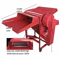 Batteuse à soja, batteuse multifonctionnelle pour riz, soja, colza, blé, vente directe d'usine, entièrement automatique