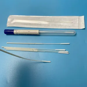 Bireysel steril nazofaringeal örnekleme cerrahi burun bezleri akın DNA testi swablar pamuklu çubuk