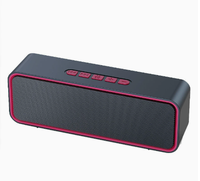 Cadeau d'entreprise promotionnel, portable, solaire, alimenté par DC 6V, pour haut-parleur V2.0, autonomie de la batterie de 15 à 20 heures, LED RVB, support de téléphone, radio FM