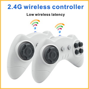 <span class=keywords><strong>Console</strong></span> de jeu TV sans fil <span class=keywords><strong>GS5</strong></span> Classic 2,4 GHz avec 620 jeux intégrés, design rétro portable, prise en charge du multijoueur - Product Image 2