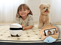 Rola Mini Smart 2K Kamera mit Zwei-Wege-Sprachanruf & Datenschutzmanagement