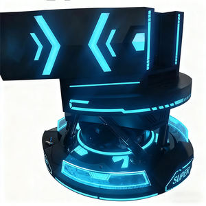 Simulateur de course automobile VR 9D à trois écrans, machine de tir, 2 joueurs, arcade, centres commerciaux, centres de jeux - 72 jeux inclus - Product Image 5