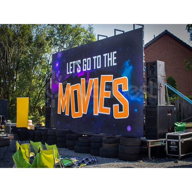 Ecran Led Cinema Screen Drive in Theaters Panel Outdoor Movie Film Videowall With Audio