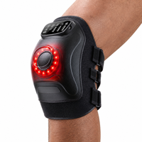 Masseur de genou à air chaud HealthPal avec vibration, design sans fil chauffant, batterie 2200 mAh pour les épaules, les coudes et les genoux