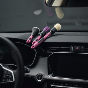 Brosse de detailing automobile premium CY-PRO006-1 avec poignée ergonomique antidérapante, poils vifs et robustes, tailles 10,8 / 7,1 pouces - Product Image 5