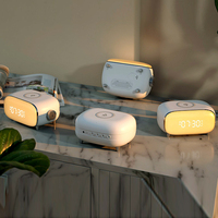 Draadloze Oplader Wake Up Light Digitale Wekker Nachtlamp