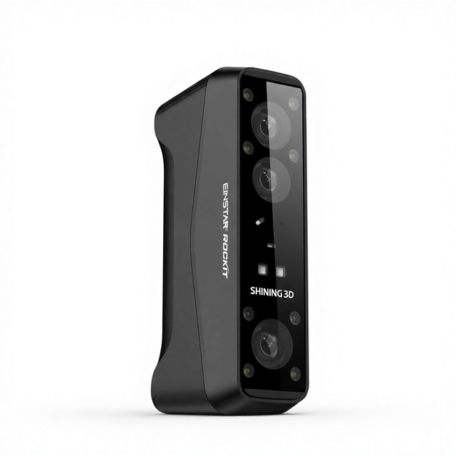 SHINING 3D EINSTAR Rockit Wireless Pocket Handheld FDM Scanner New 1 Year Warranty USB/WiFi Blue+Lasers Infrared VCSEL ABS/PLA