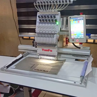 500*800mm <strong>Single</strong> <strong>Head</strong> 12 15 Needles <strong>Embroidery</strong> <strong>Machine</strong> <strong>Best</strong> <strong>Price</strong> 1200PRM Cap Flat t Shirt <strong>Embroidery</strong> <strong>Machine</strong>