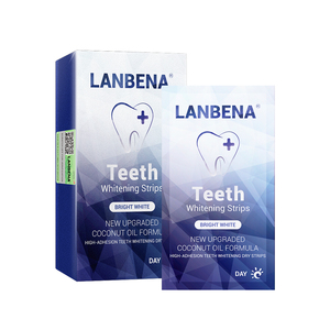 LANBENA avanzada blanqueamiento de dientes seco tiras para los dientes día de uso - Product Image 2