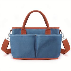 Organizador de Bolsas de Pañales Plegable con Compartimentos Aislados y Correas para Cochecito - Product Image 4