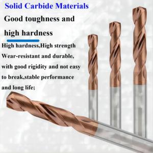 Foret en carbure Baolifeng à effet de rupture des copeaux, conception de refroidissement externe 3D/5D/8D, pour fonte sur machine CNC - Product Image 2