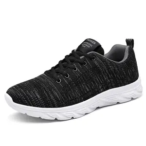 New sports casual shoes men's large size breathable mesh surface running casual men's shoes