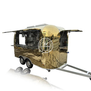 Remorque alimentaire mobile en aluminium OEM 2025, couleurs variées, remorques de concession, remorque alimentaire pour café - Product Image 3