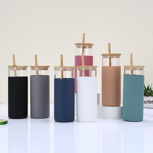 Borracce in Vetro Borosilicato a Doppia Parete da 20oz, 30oz, 40oz, Personalizzabili, Arcobaleno, per Viaggi, Senza BPA, Antigoccia, per Sublimazione - Product Image 3