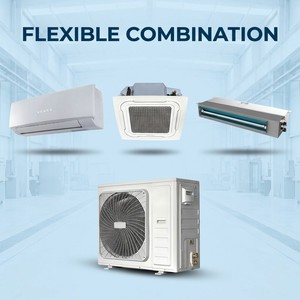 Side Discharge Space Saving Central Air Conditioning System With <b>Heat</b> Pump for Small Office House Mini VRF *Ultimate All-in-One - Product Image 1