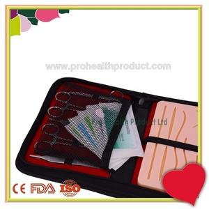 All One Mesh Pocket Pouch Surgical Training 5-Tool <strong>Suture</strong> <strong>Kit</strong> Anatomical Model 5x7 Inch <strong>Suture</strong> Pad Skin-like Medical Science - Product Image 3