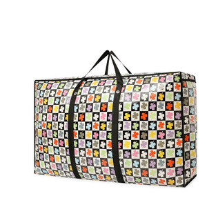 Extra Large Moving Storage <b>Bags</b> Waterproof Non Woven Fabric Thickened Luggage <b>Packing</b> Organizer Travel <b>Bag</b> Unisex - Product Image 5