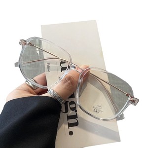 Montures de lunettes anti-lumière bleue, monture complète rectangulaire, verres en résine, légères, unisexes, monture transparente pour hommes et femmes - Product Image 5