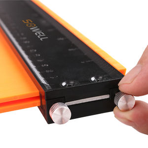 Zwo — jauge de contour en métal, duplicateur de forme de 10 pouces avec serrure, mètre de mesure pour modelage des bords - Product Image 2