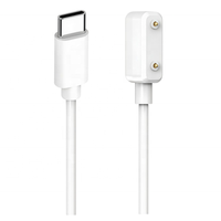 Câble de charge USB de remplacement pour Samsung Galaxy Fit 3 SM-R390 1M Montre intelligente avec gaine en PVC blindage tressé
