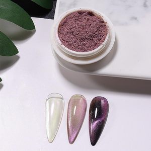 Polvo Magnético para Uñas Efecto Ojo de Gato, Venta al Por Mayor, Partículas Magnéticas de Color Personalizables en Múltiples Colores para Arte de Uñas - Product Image 4