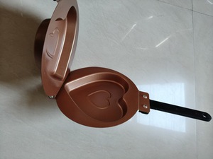 Sartén para Panqueques <span class=keywords><strong>de</strong></span> Doble Cara en Forma <span class=keywords><strong>de</strong></span> Corazón, Plegable, Antiadherente, para Hacer Panqueques - Product Image 6