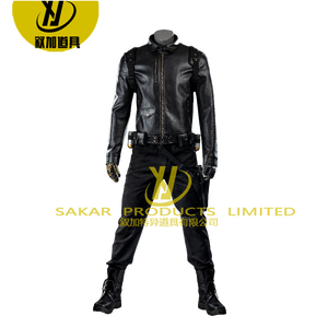 Disfraces de Cosplay Personalizados de Personajes de Películas, Disfraz de Loki, Colección Personal, Tela Laminada con Recubrimiento Dorado, Disfraces Unisex para Adultos - Product Image 3