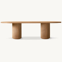 Table à manger vintage en bois noir pour la maison, le restaurant, la villa, table d'appoint en bois massif moderne et rustique pour l'hôtel