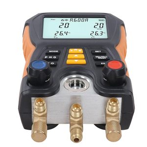 Juegos de manómetros para refrigeración HVAC R410a R22 R134a R404a, herramientas de refrigeración Yellow Jacket - Product Image 5