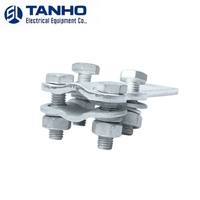 Pince de fixation pour câble électrique TANHO en acier pour équipements de ligne aérienne
